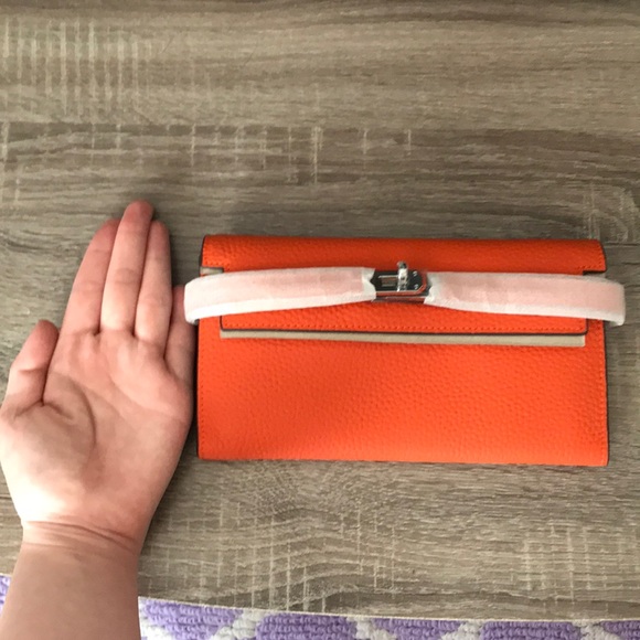 Genuine leather wallet NWT Kelly - Picture 5 of 11